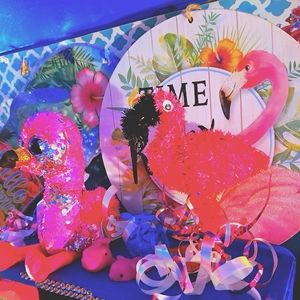 PINKY. Sequined Beanie Baby Boo. 2019 series.